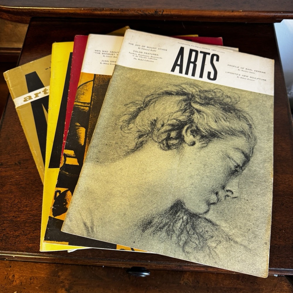 5 - 1950-1960's ARTS Magazine: Incorporating Arts Digest Vintage